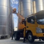 ამწე კალათა გამოძახებით